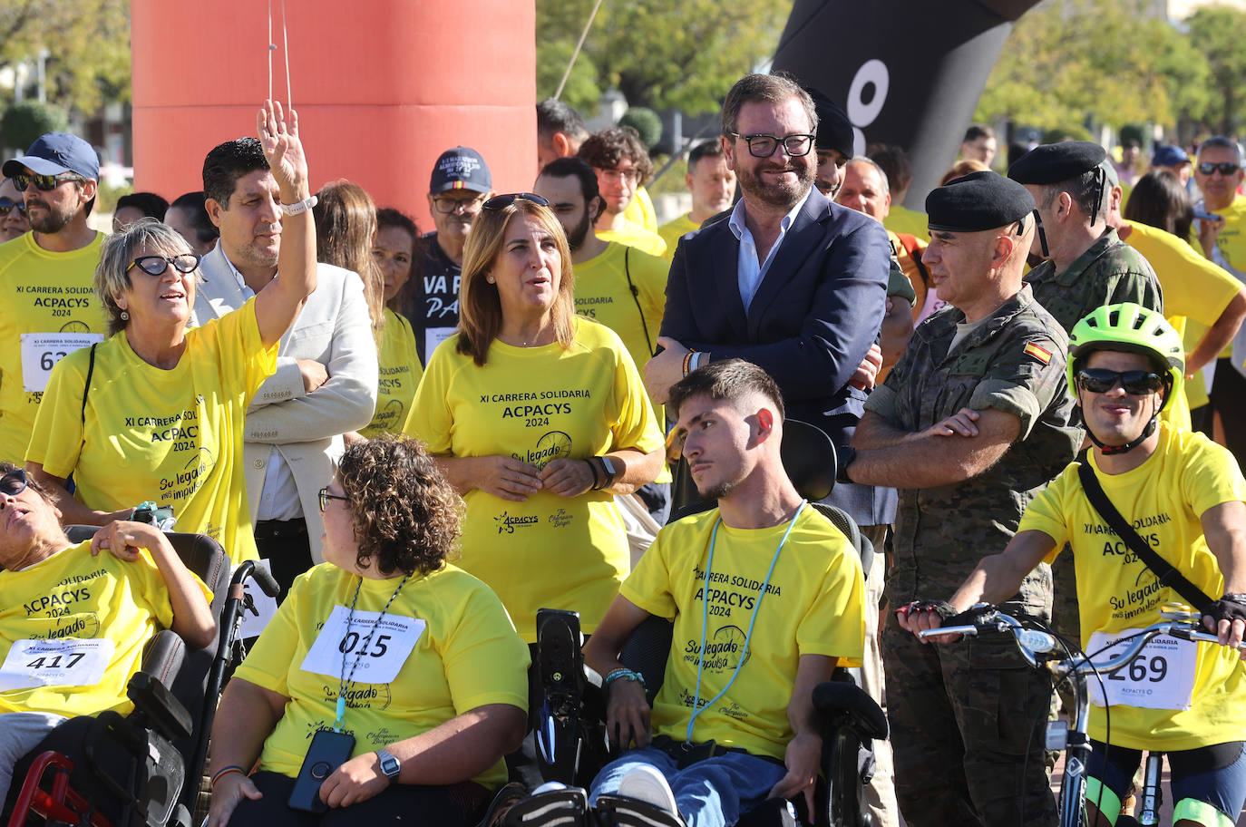 En imágenes, la solidaria carrera de la Asociación Cordobesa de Parálisis Cerebral