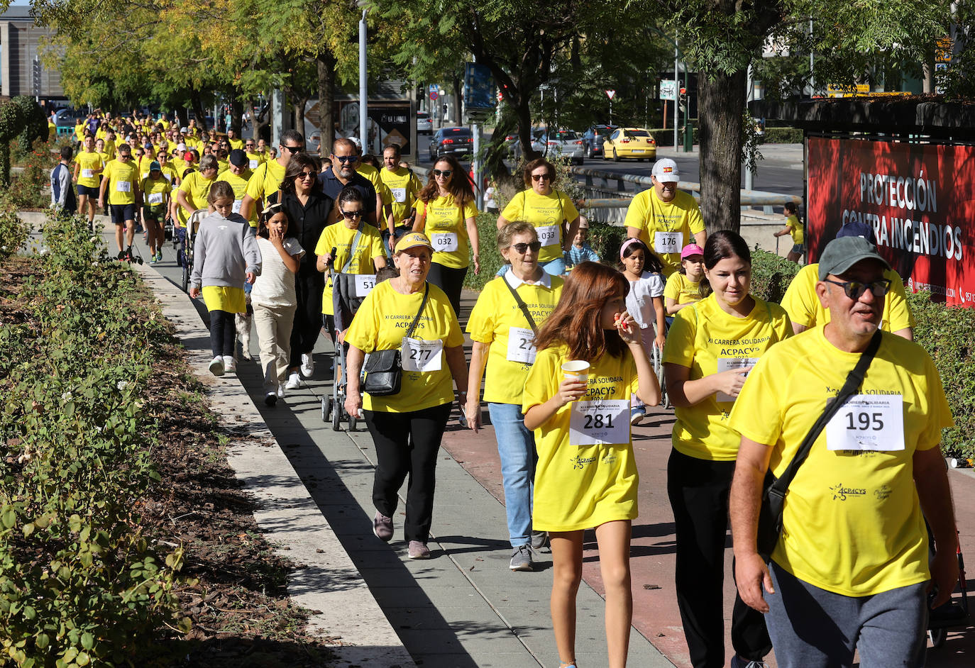 En imágenes, la solidaria carrera de la Asociación Cordobesa de Parálisis Cerebral