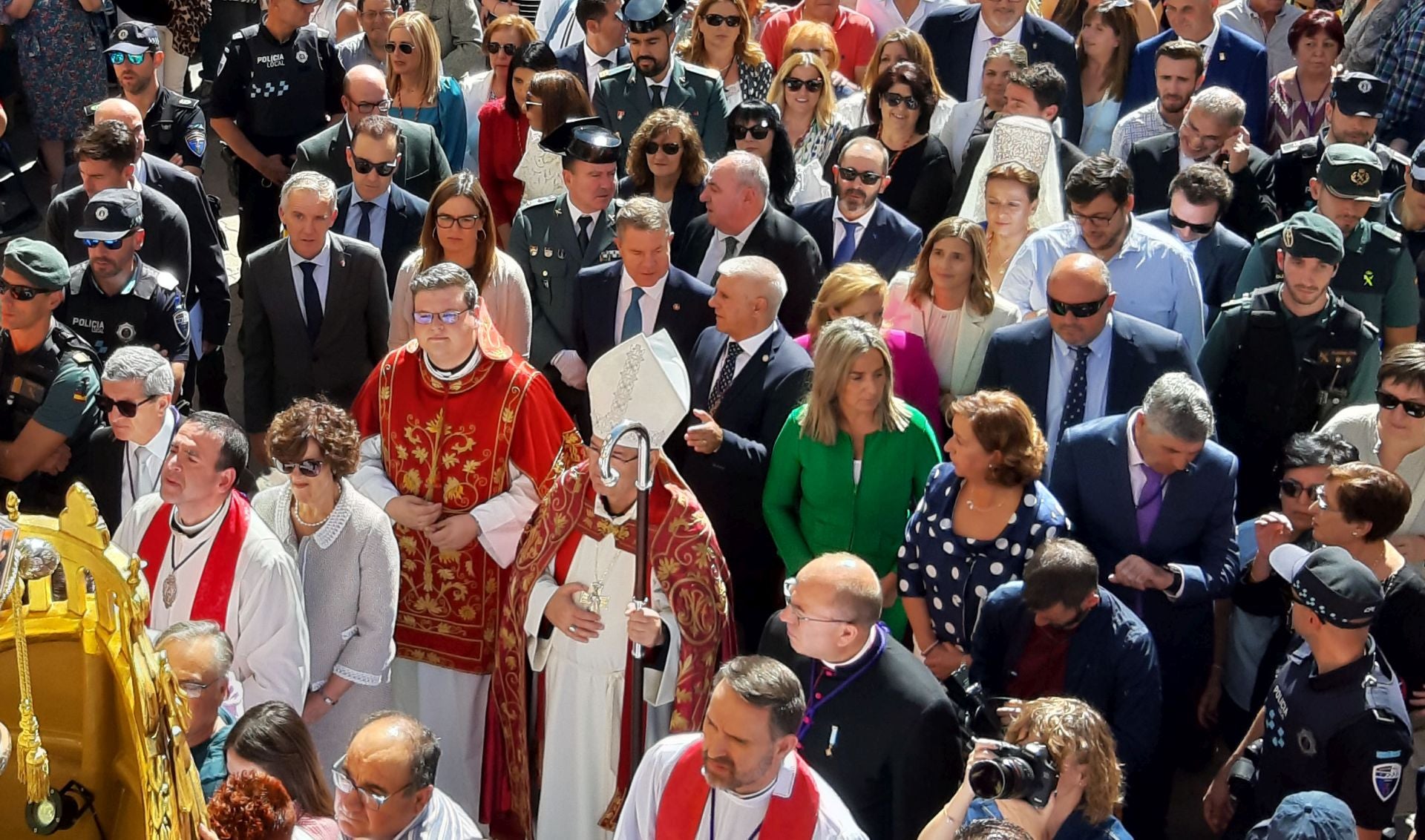 La procesión del Cristo de Urda, en imágenes