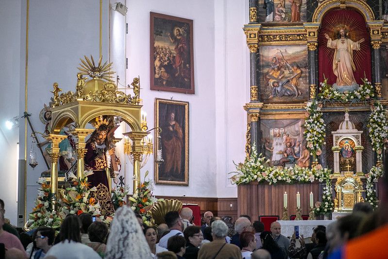 La procesión del Cristo de Urda, en imágenes