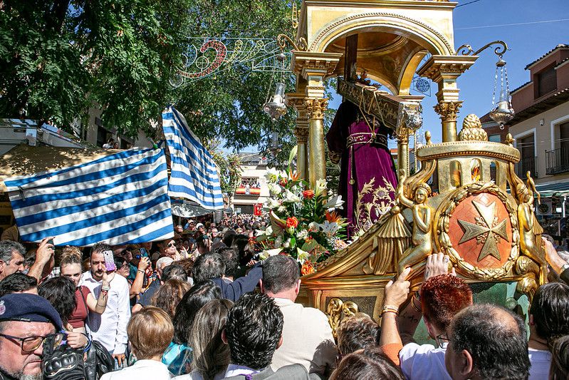 La procesión del Cristo de Urda, en imágenes