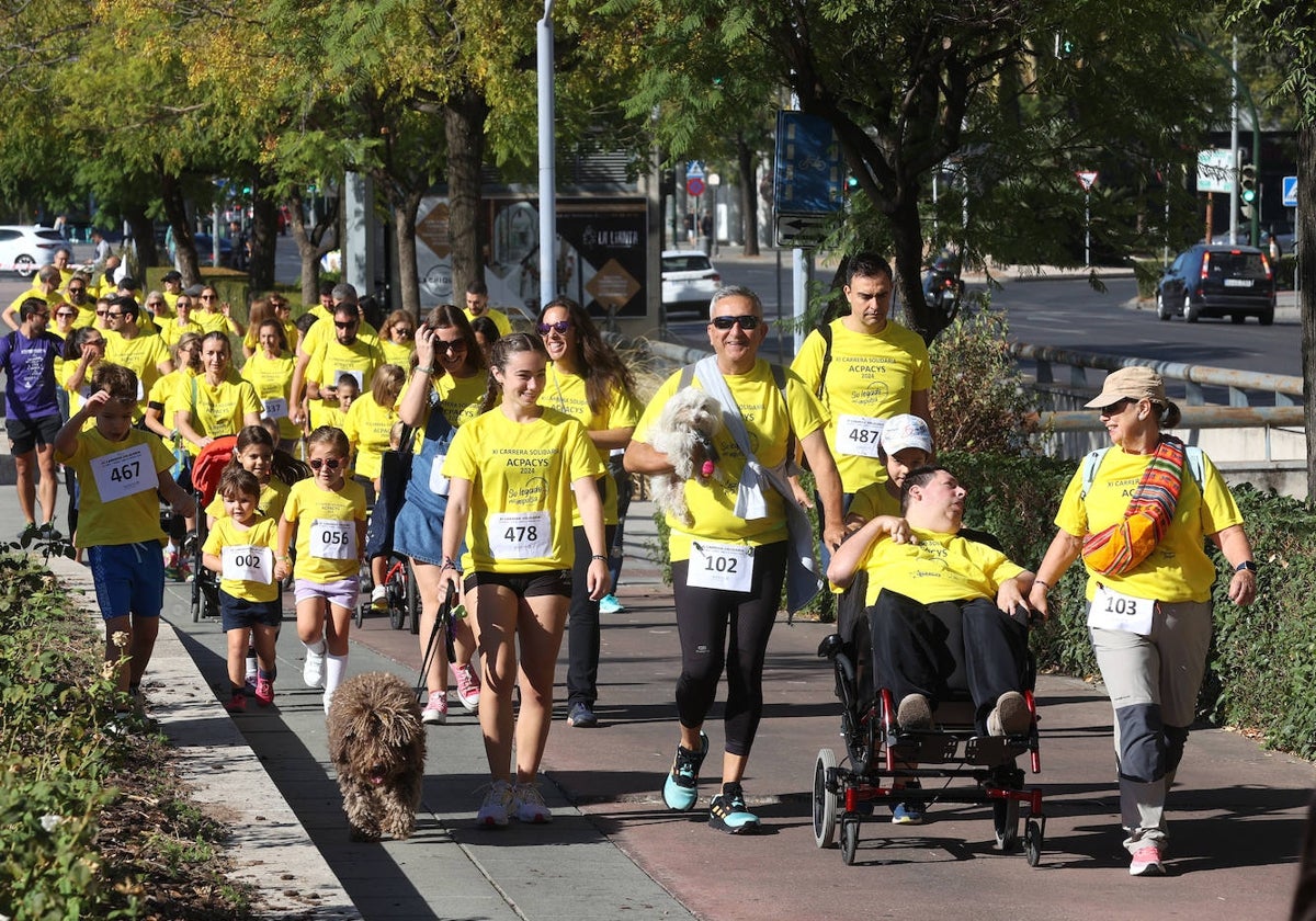 En imágenes, la solidaria carrera de la Asociación Cordobesa de Parálisis Cerebral