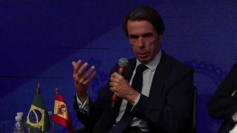 Aznar avisa: «Si Israel no gana, la próxima batalla será en las costas del sur de Europa»