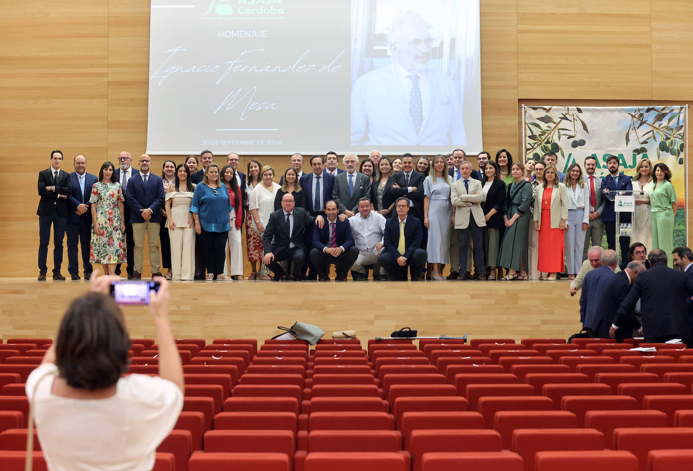 Fotos: El homenaje a Ignacio Fernández de Mesa en Córdoba