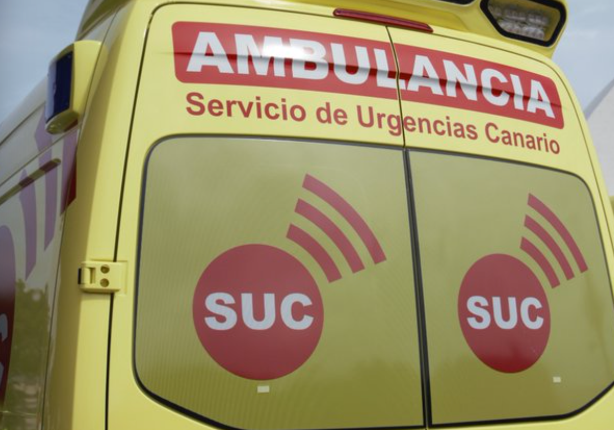 Ambulancia del SUC en foto de archivo