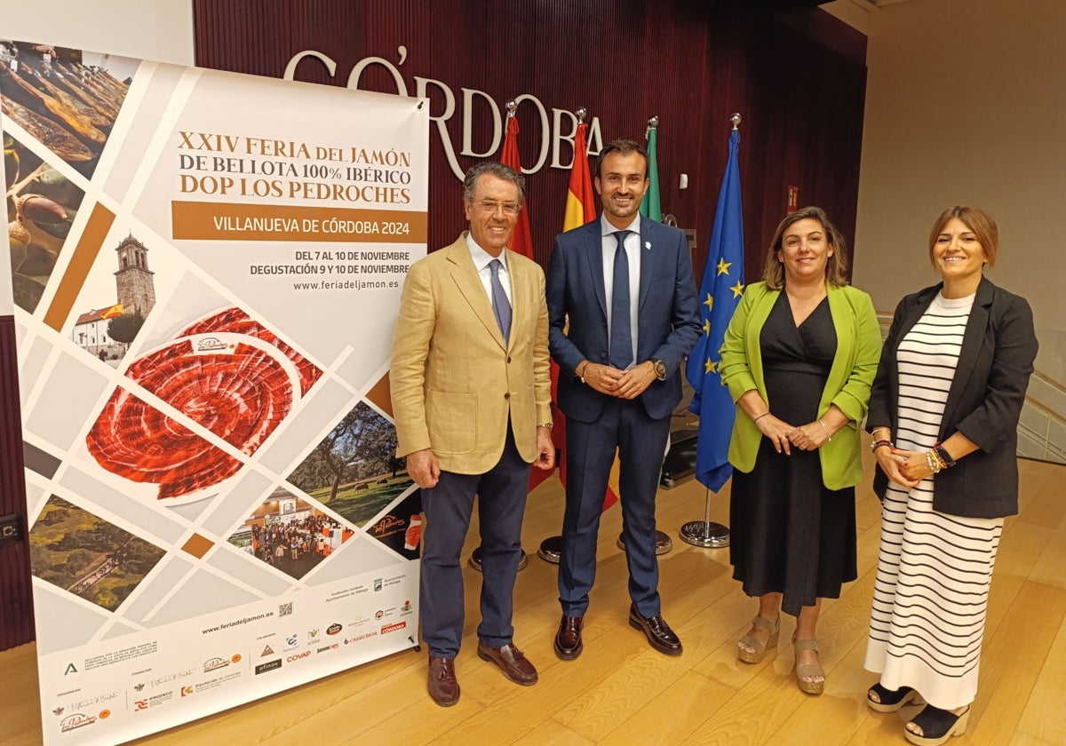 Presentación de la Feria del Jamón de Villanueav de Córdoba