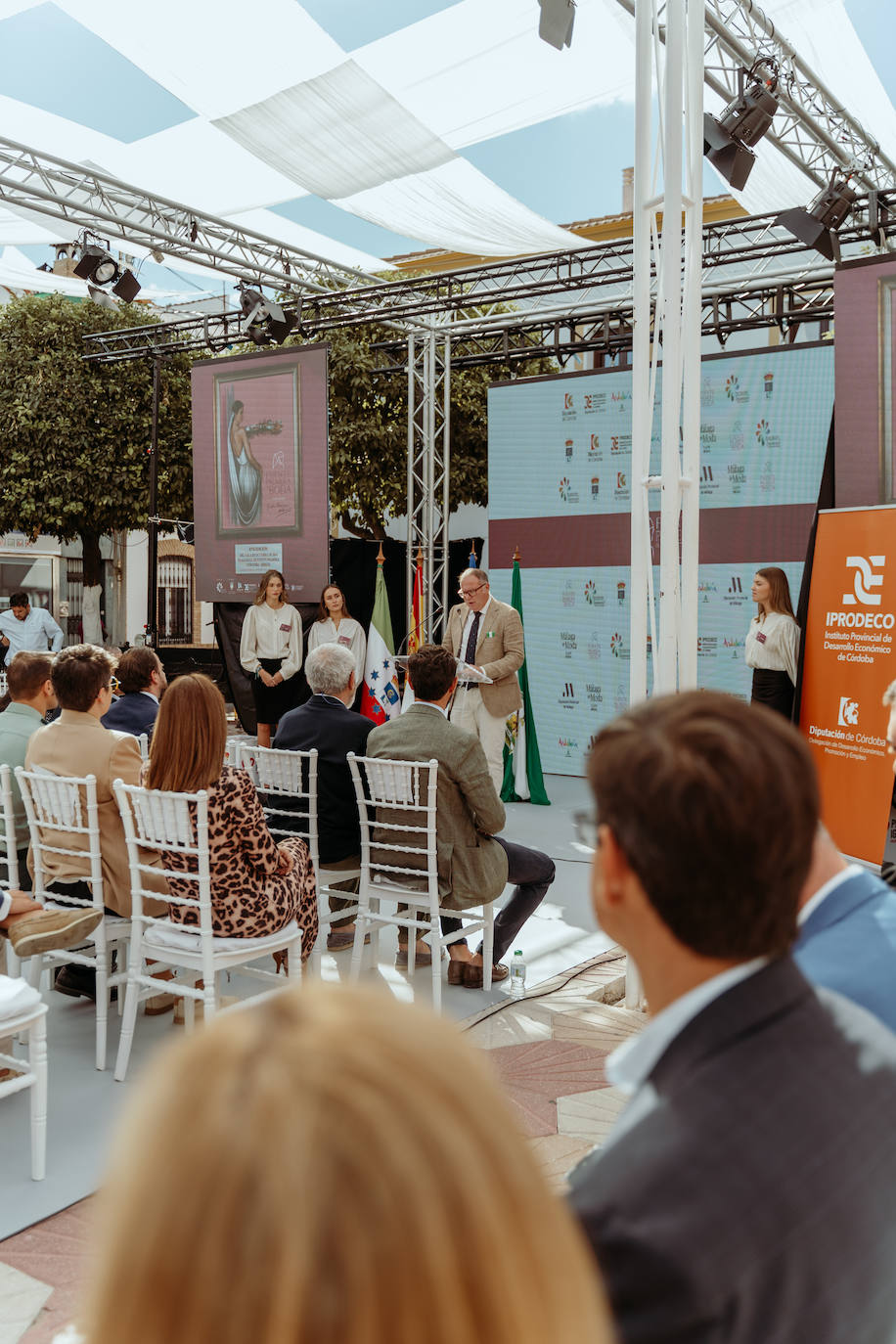 La inauguración de la feria Fuente Palmera de Boda, en imágenes