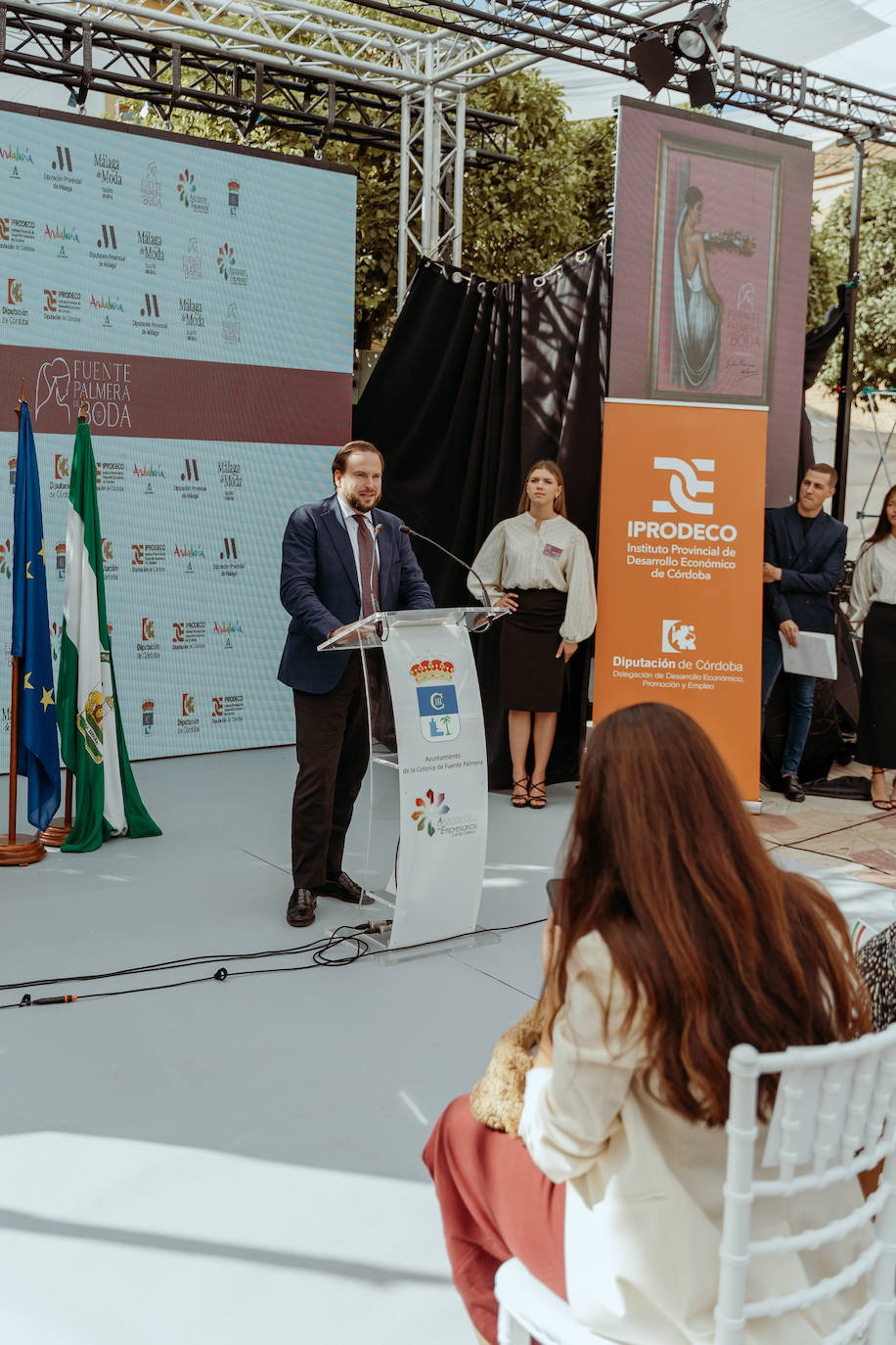 La inauguración de la feria Fuente Palmera de Boda, en imágenes