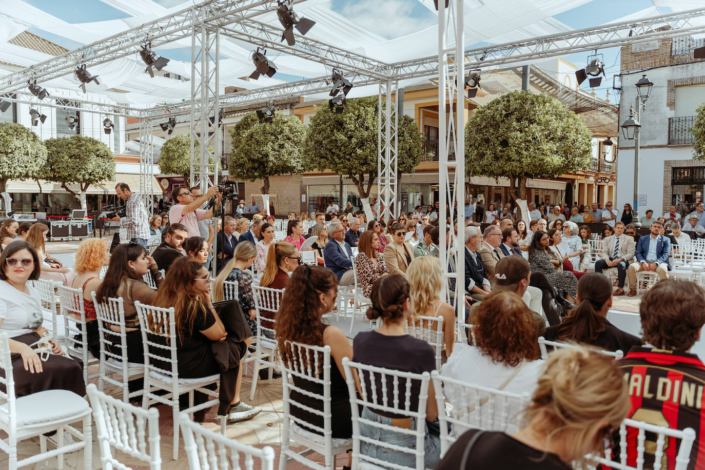 La inauguración de la feria Fuente Palmera de Boda, en imágenes