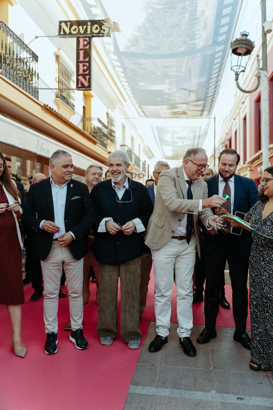 La inauguración de la feria Fuente Palmera de Boda, en imágenes