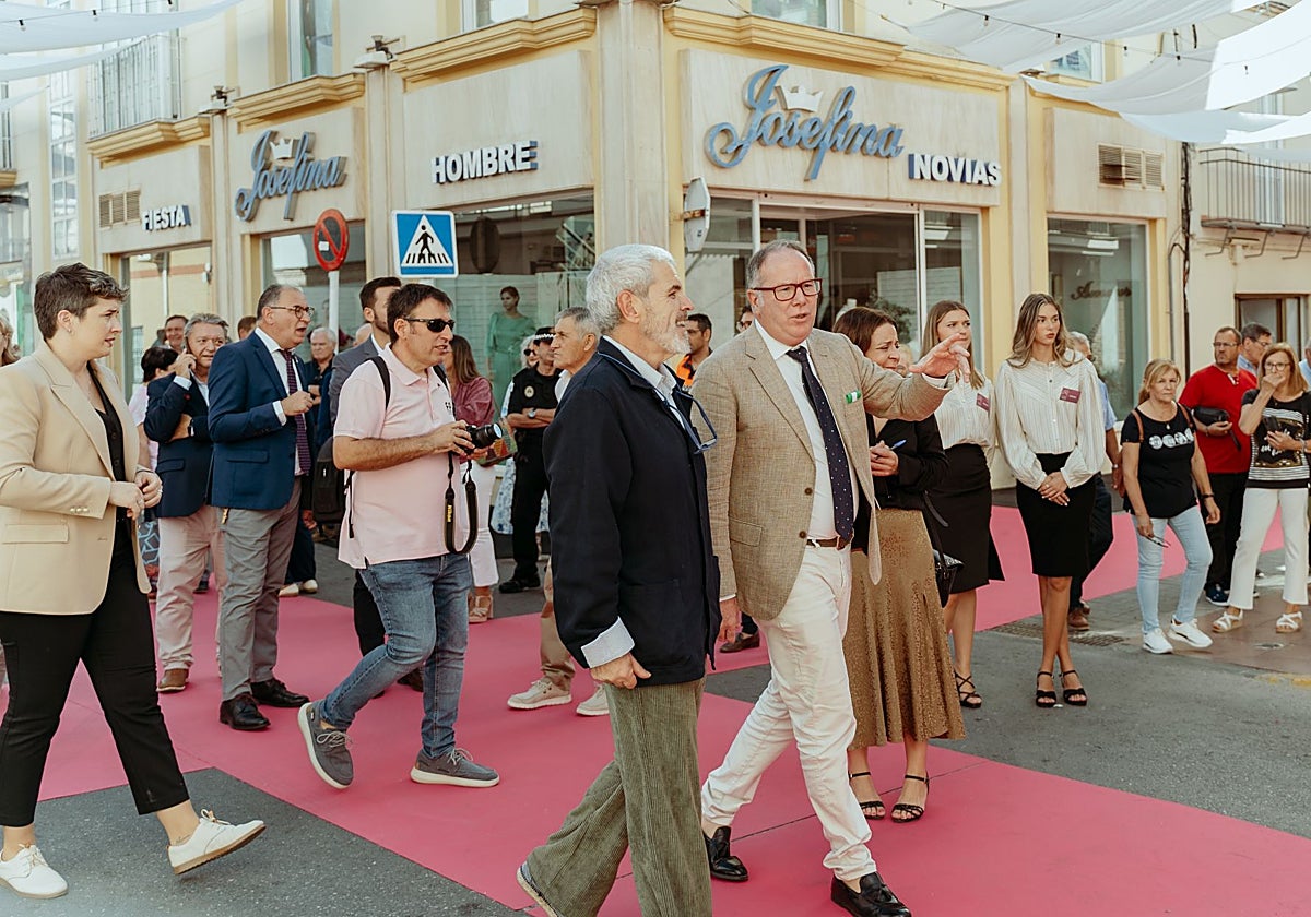 Lorenzo Caprile, este jueves en la inauguración de Fuente Palmera de Boda