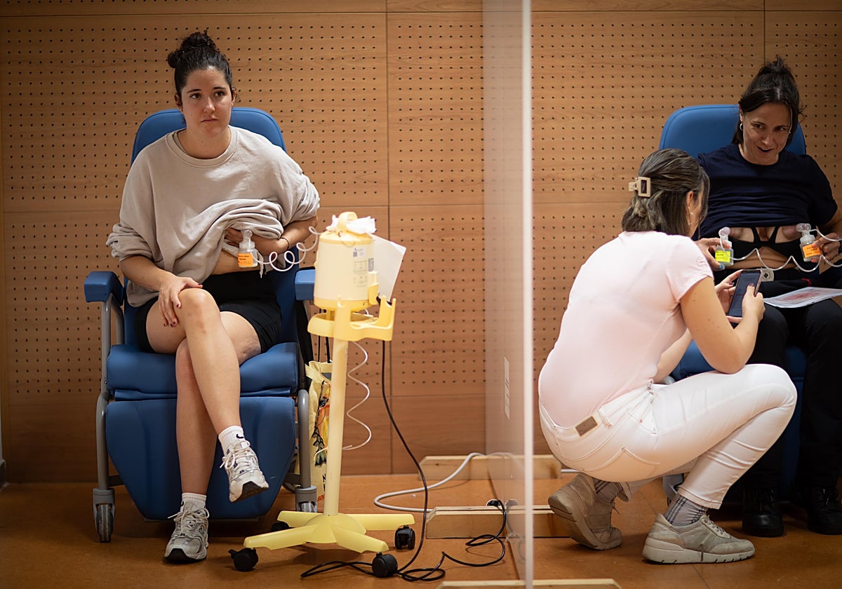 Dos granadinas, en distintos compartimentos, colaboran en la campaña que se ha desarrollado hoy