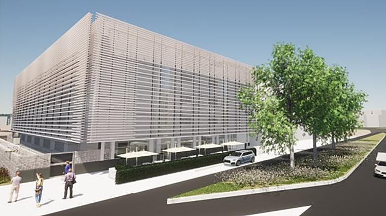 Infografía del aspecto final que tendrá el nuevo hotel Mariano