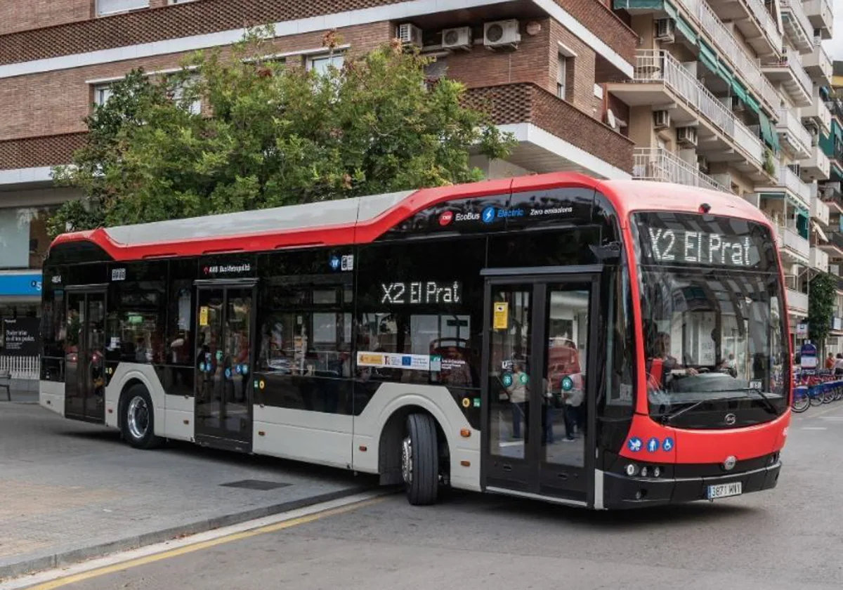 Detalle del nuevo autobús, que ya está en marcha