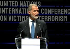 Directo | Felipe VI inaugura la Conferencia Internacional de las Naciones Unidas sobre Víctimas del Terrorismo