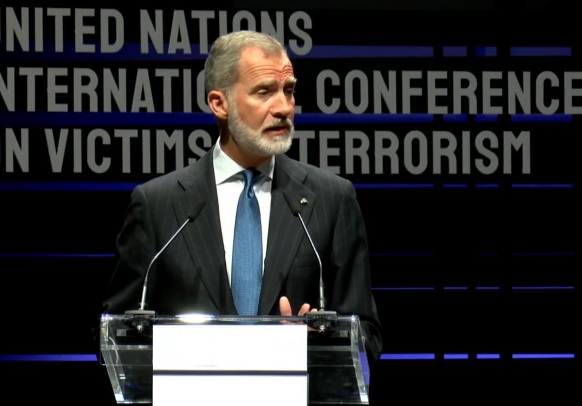 Directo | Felipe VI inaugura la Conferencia Internacional de las Naciones Unidas sobre Víctimas del Terrorismo