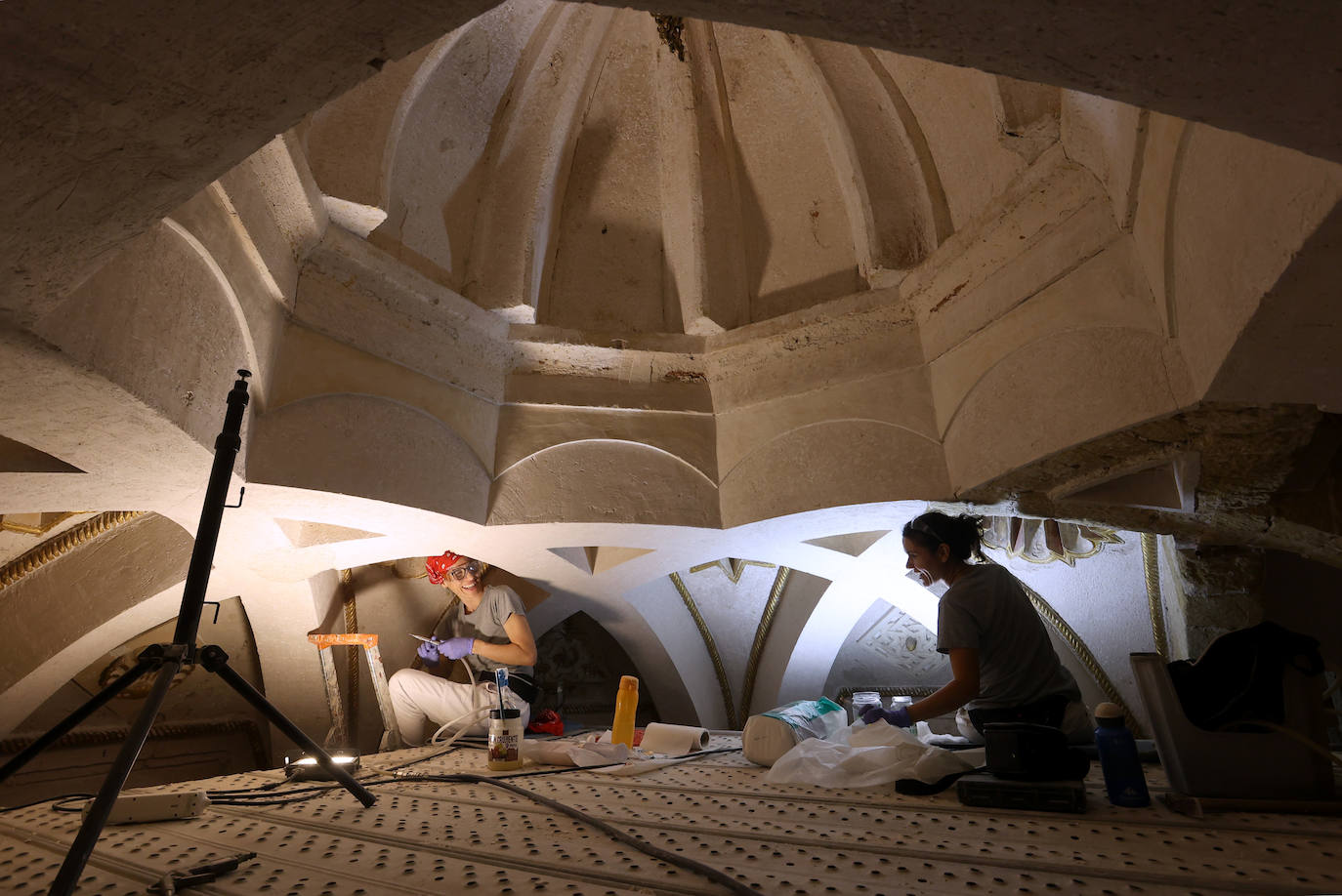 ABC en la meticulosa restauración de la maqsura de la Mezquita-Catedral de Córdoba