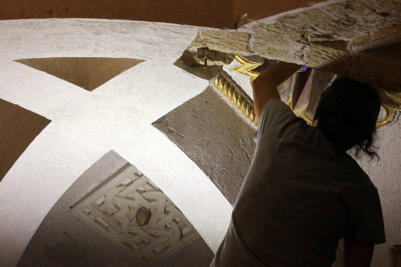 ABC en la meticulosa restauración de la maqsura de la Mezquita-Catedral de Córdoba