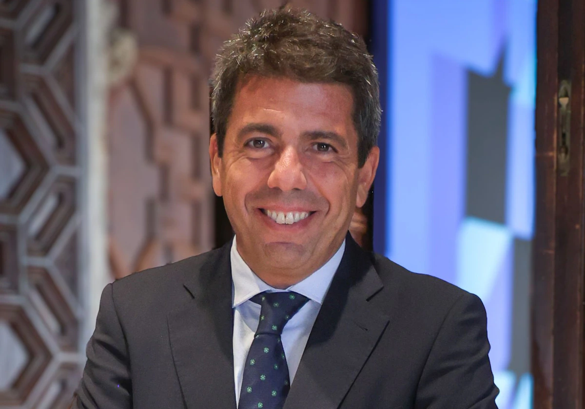 Carlos Mazón, presidente de la Generalitat Valenciana