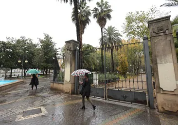 Borrasca Berenice: el Ayuntamiento cierra los parques desde las cinco de la tarde