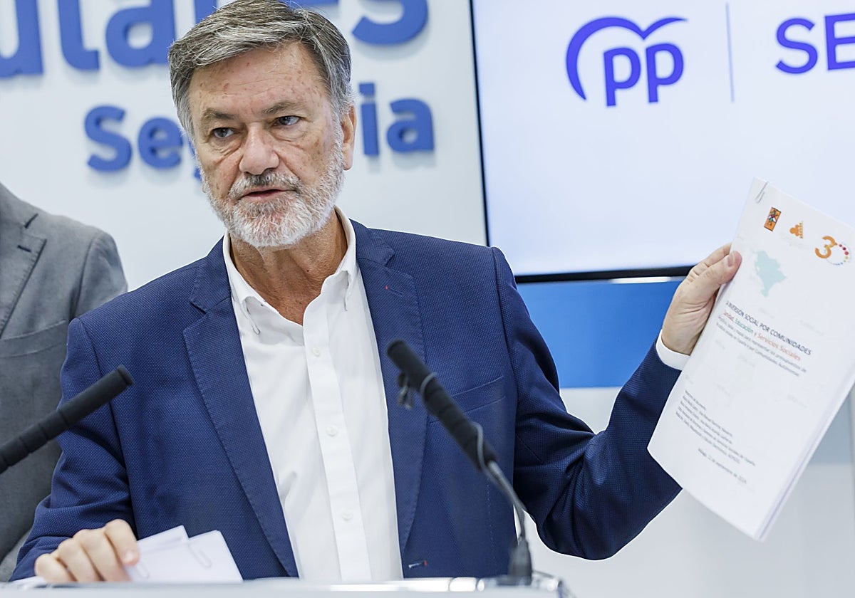El secretario general del Partido Popular en Castilla y León en una imagen de archivo