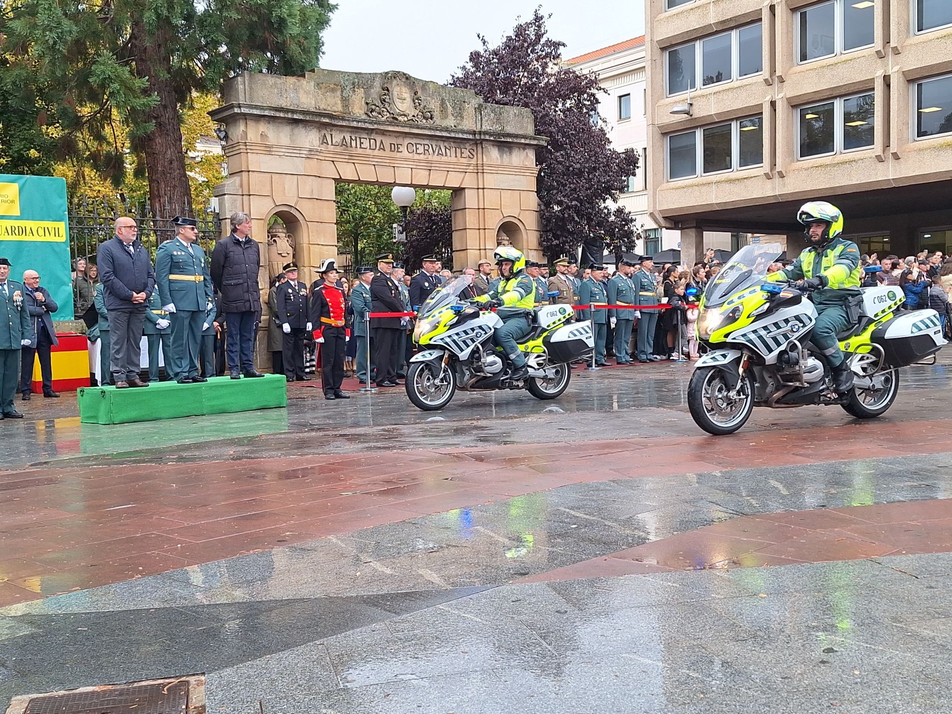 Acto por el día de la Virgen del Pilar en Soria.