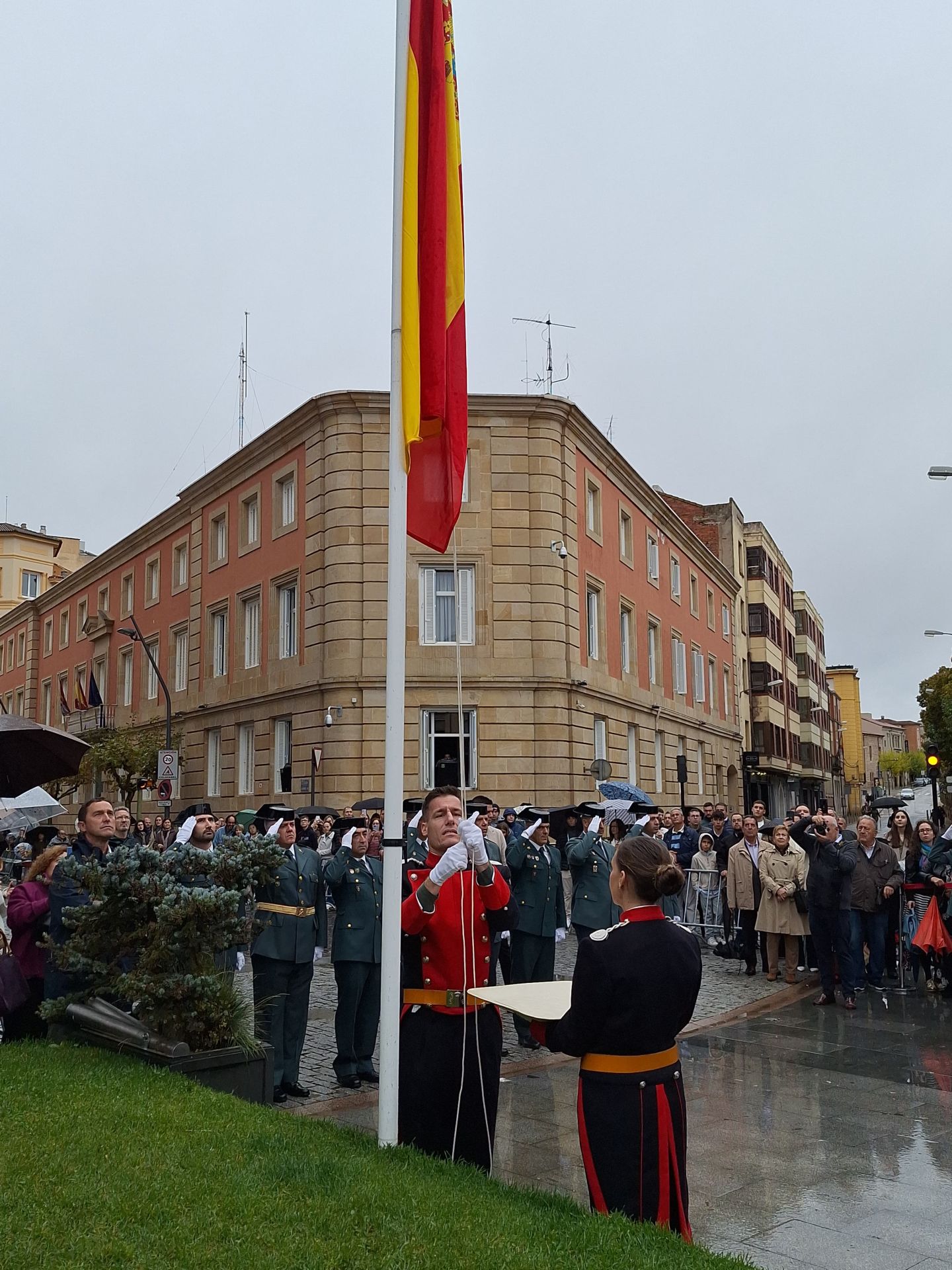 Acto por el día de la Virgen del Pilar en Soria.