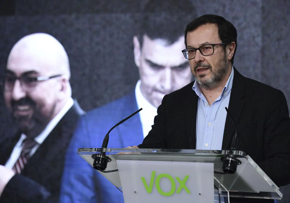 José Antonio Fuster, portavoz nacional de Vox