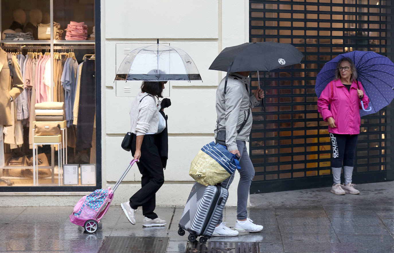 En imágenes, los últimos coletazos de la borrasca Berenice en Córdoba