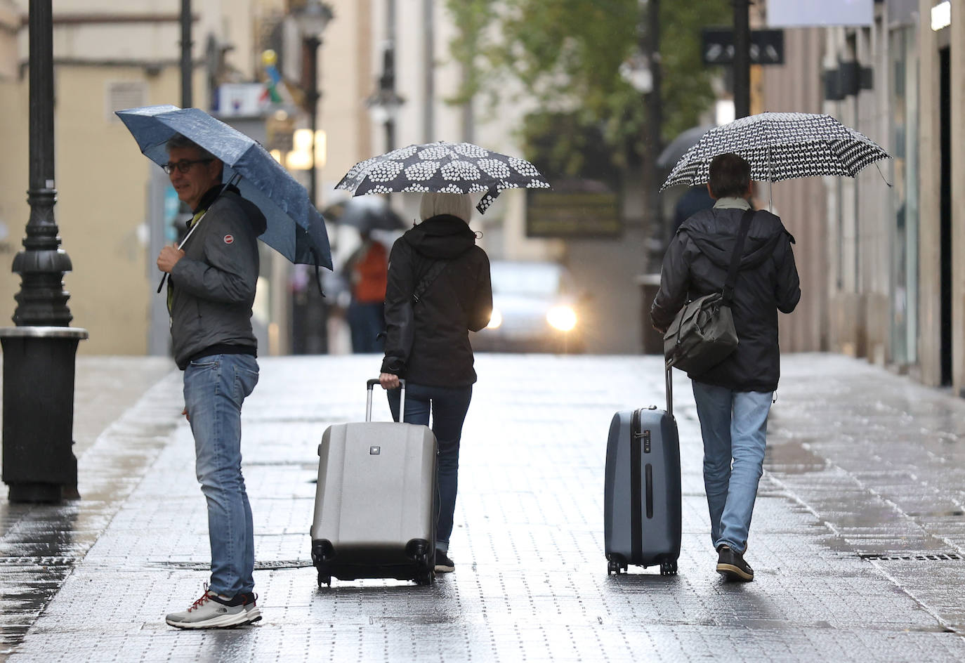 En imágenes, los últimos coletazos de la borrasca Berenice en Córdoba