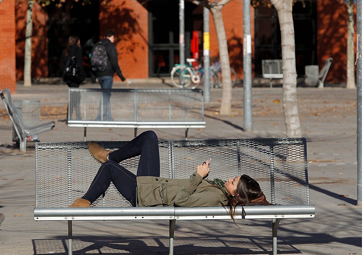 Imagen de archivo tomada en la Universitat de València