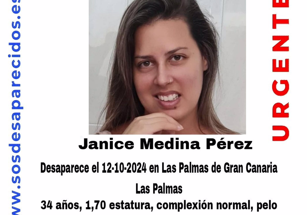 Buscan a una mujer de 34 años desaparecida en Gran Canaria