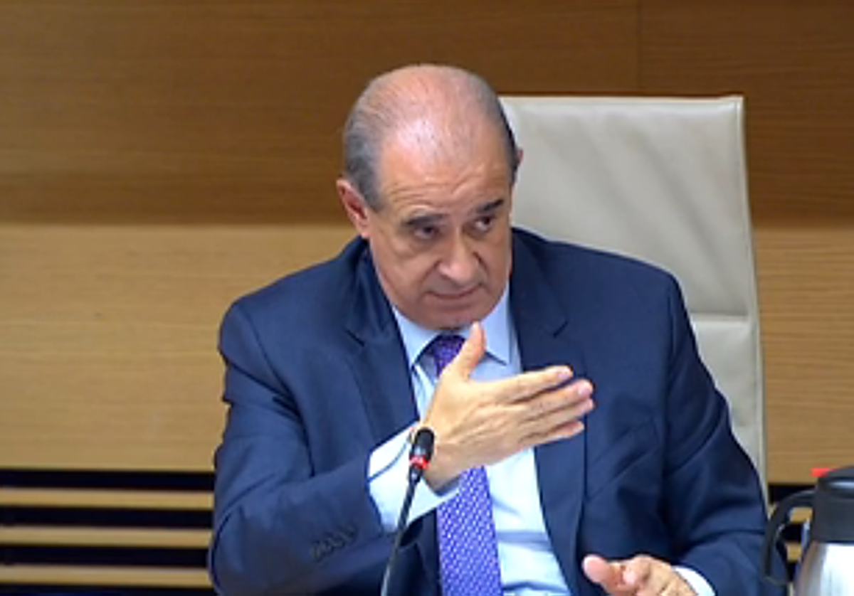 El director general de la Policía Nacional, Francisco Prado Piqueras, en la comisión de Interior.