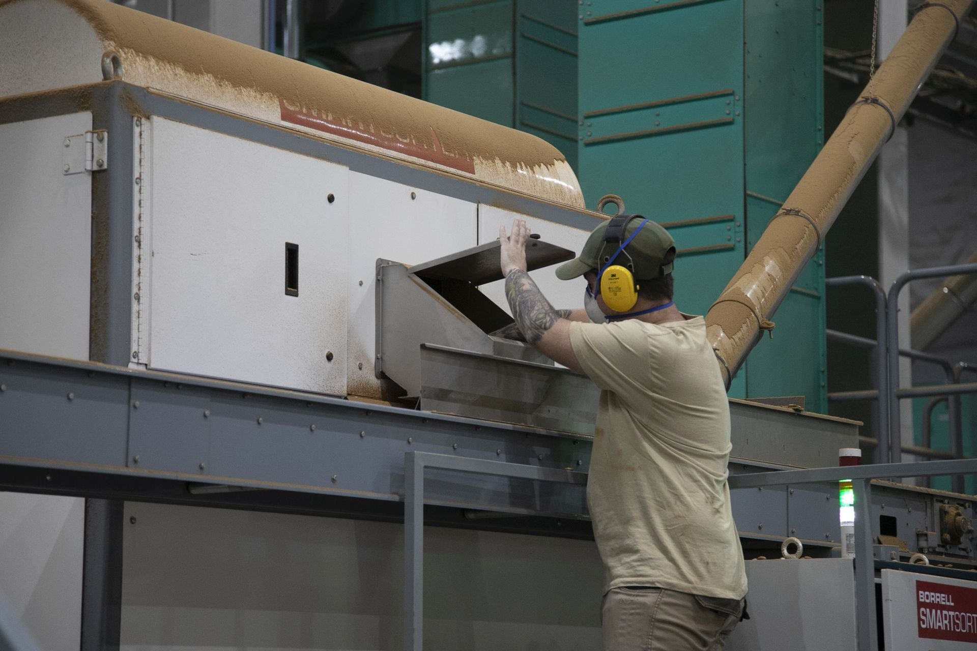 La imponente planta de almendras de Dcoop en Villarrubia, en imágenes