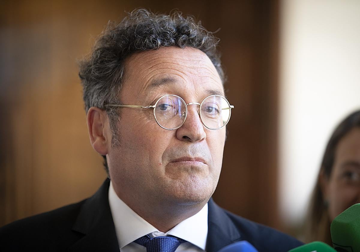 El fiscal general del Estado, Álvaro García Ortiz, atiende a los medios el 9 de septiembre