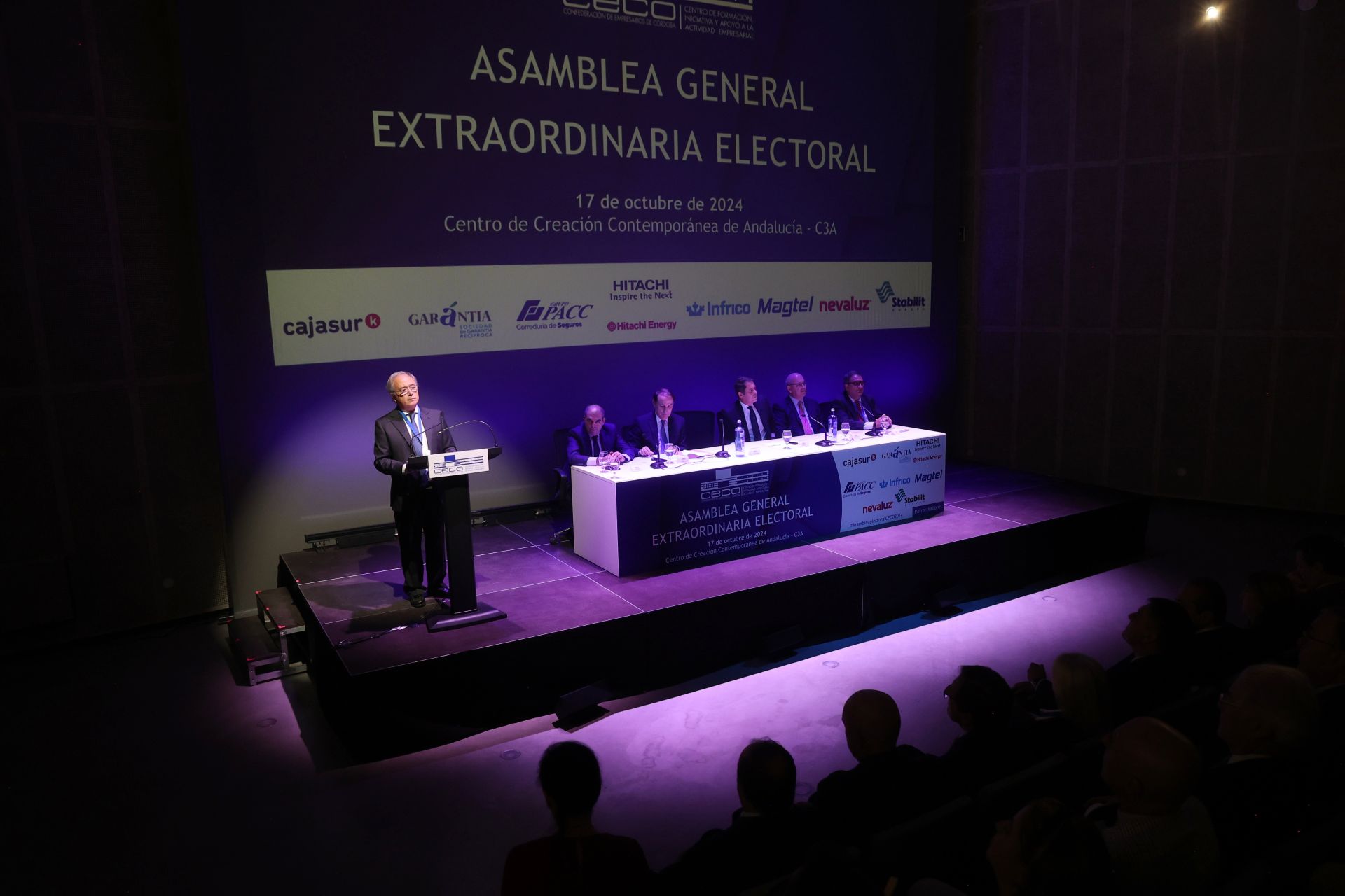 La reelección de Antonio Díaz como presidente de los empresarios de Córdoba, en imágenes