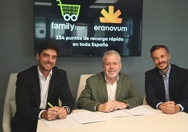 Family Cash se alía con Eranovum para instalar puntos de recarga rápida para vehículos eléctricos en la Comunidad Valenciana