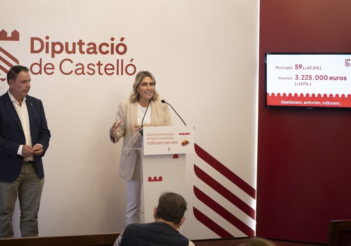 Imagen de archivo de la presidenta de la Diputación de Castellón, Marta Barrachina