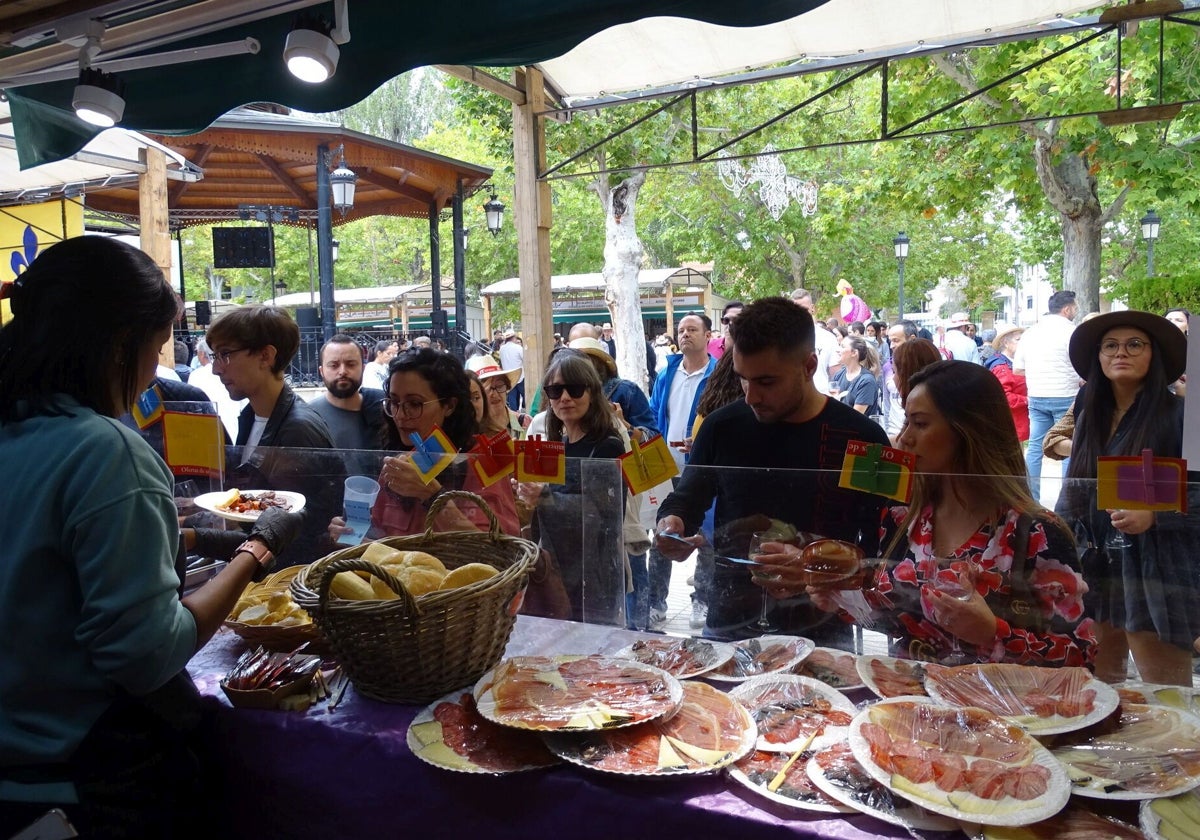 Imagen de archivo de la feria Utiel Gastronómica