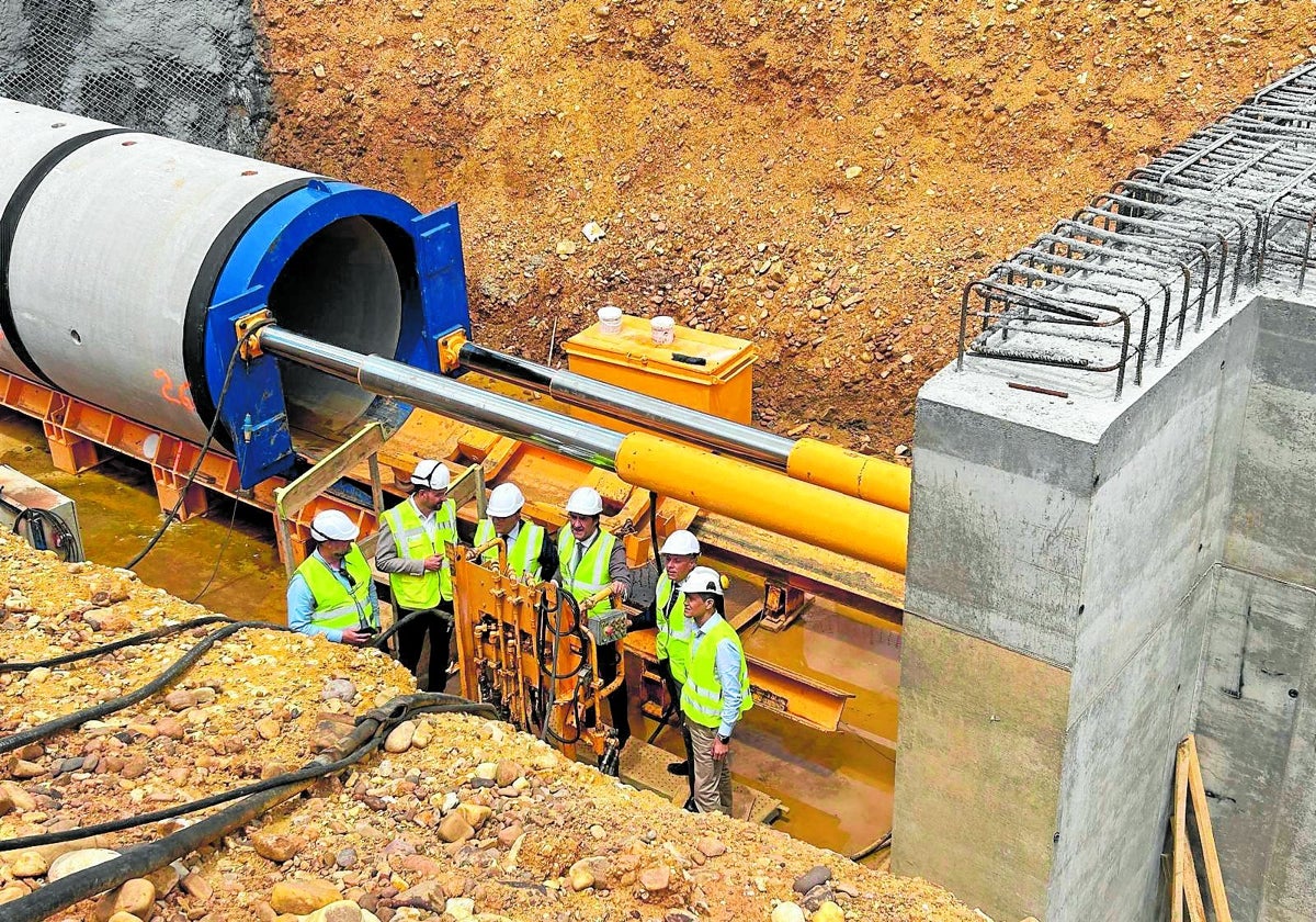 Suárez Quiñones, en las obras de Villadangos