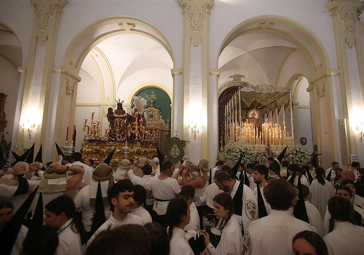 Los pasos de la Esperanza, el pasado Domingo de Ramos