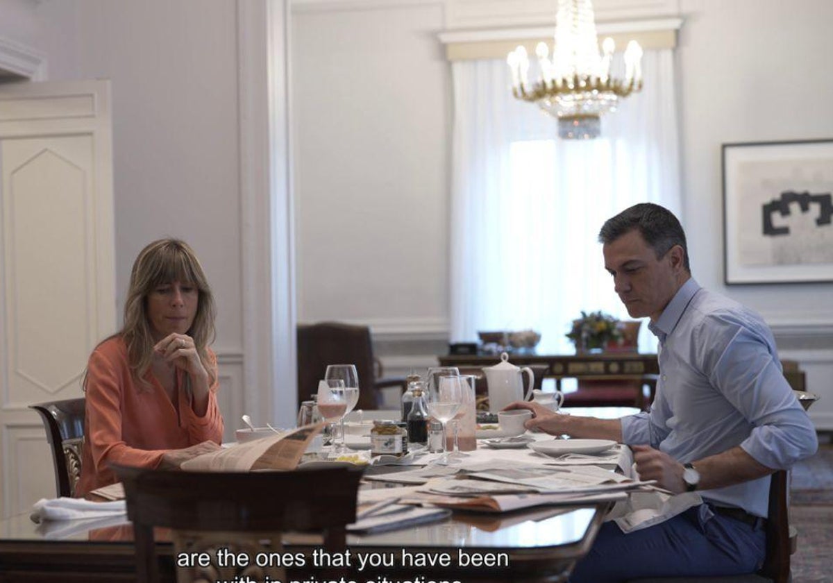 Fotograma del documental de Pedro Sánchez