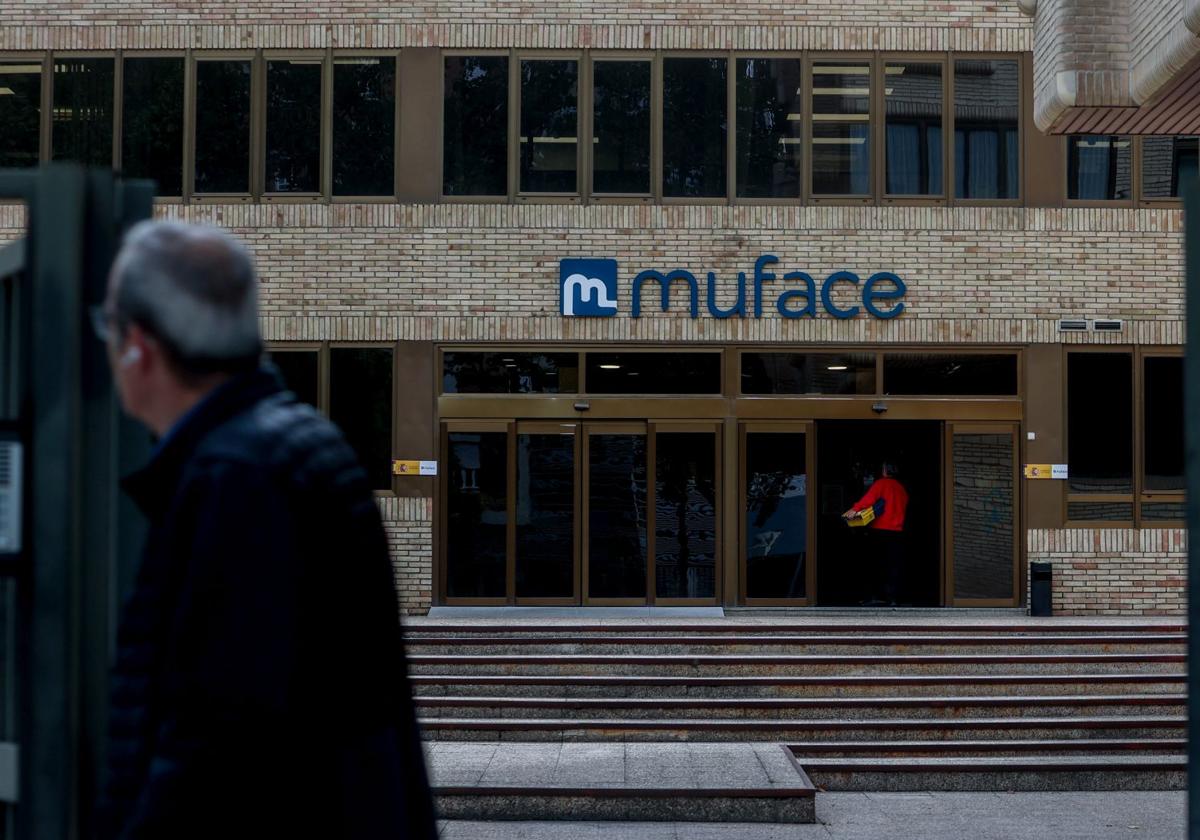 Imagen de la sede central de Muface en Madrid