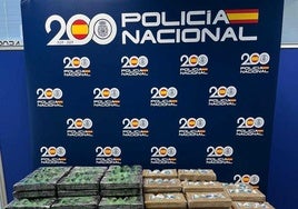 Localizan una furgoneta con 160 kilos de cocaína en su interior en un polígono en Fuencarral-El Pardo