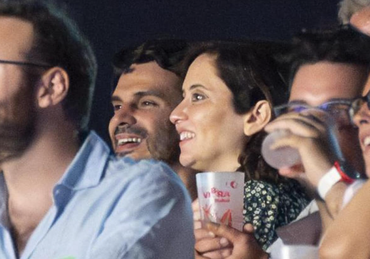 Alberto González Amador junto a Isabel Díaz Ayuso