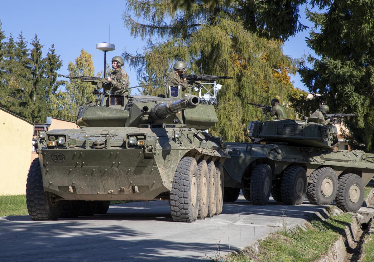 Vehículos Centauro del Ejército de Tierra