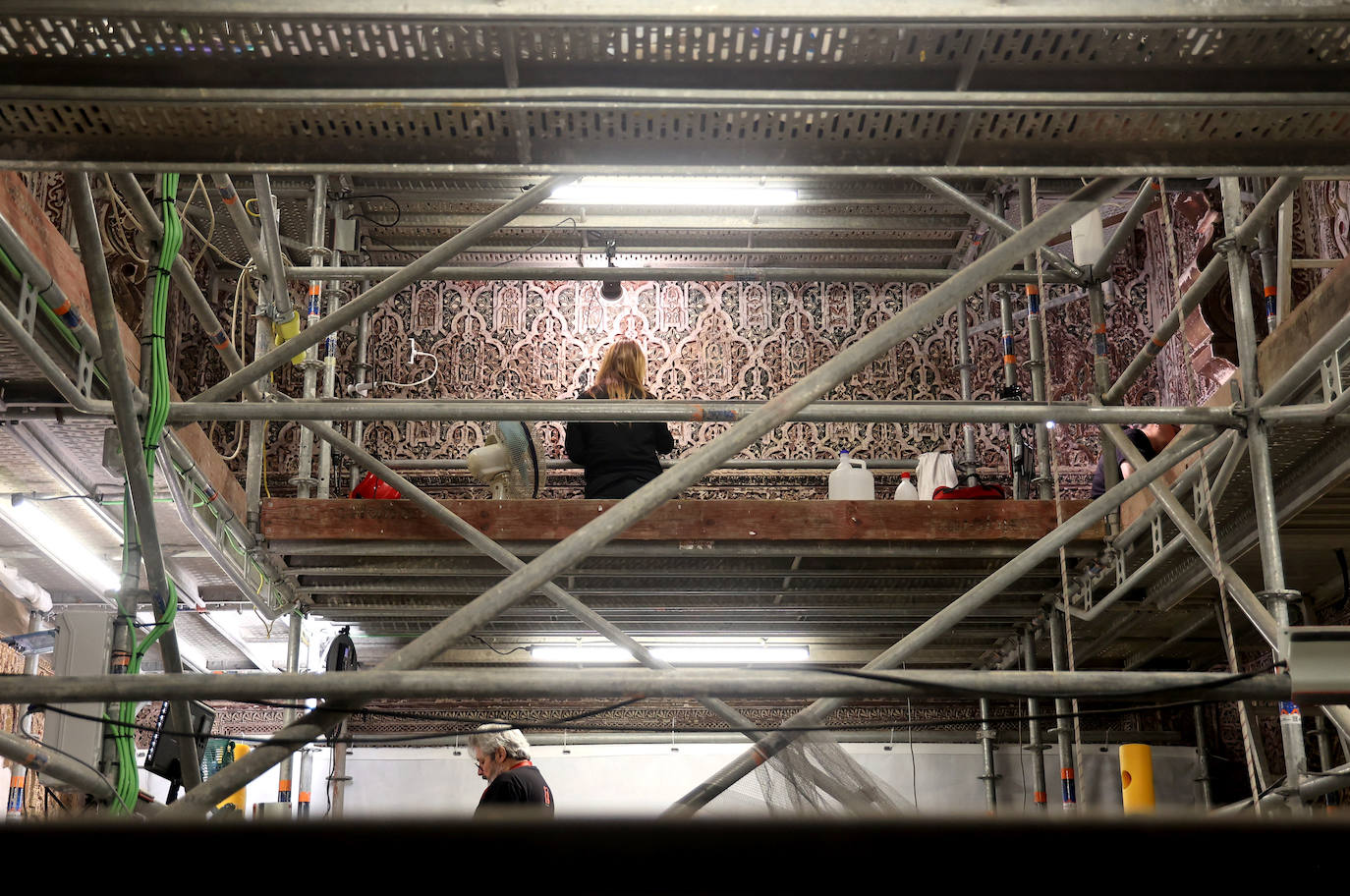 ABC en la restauración de la Capilla Real de la Mezquita-Catedral de Córdoba, en imágenes