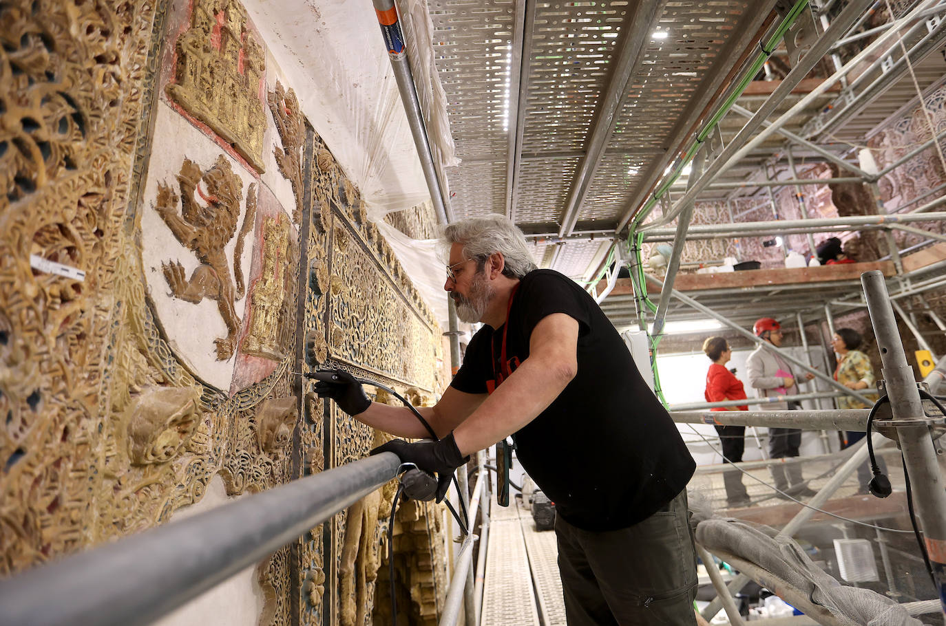 ABC en la restauración de la Capilla Real de la Mezquita-Catedral de Córdoba, en imágenes