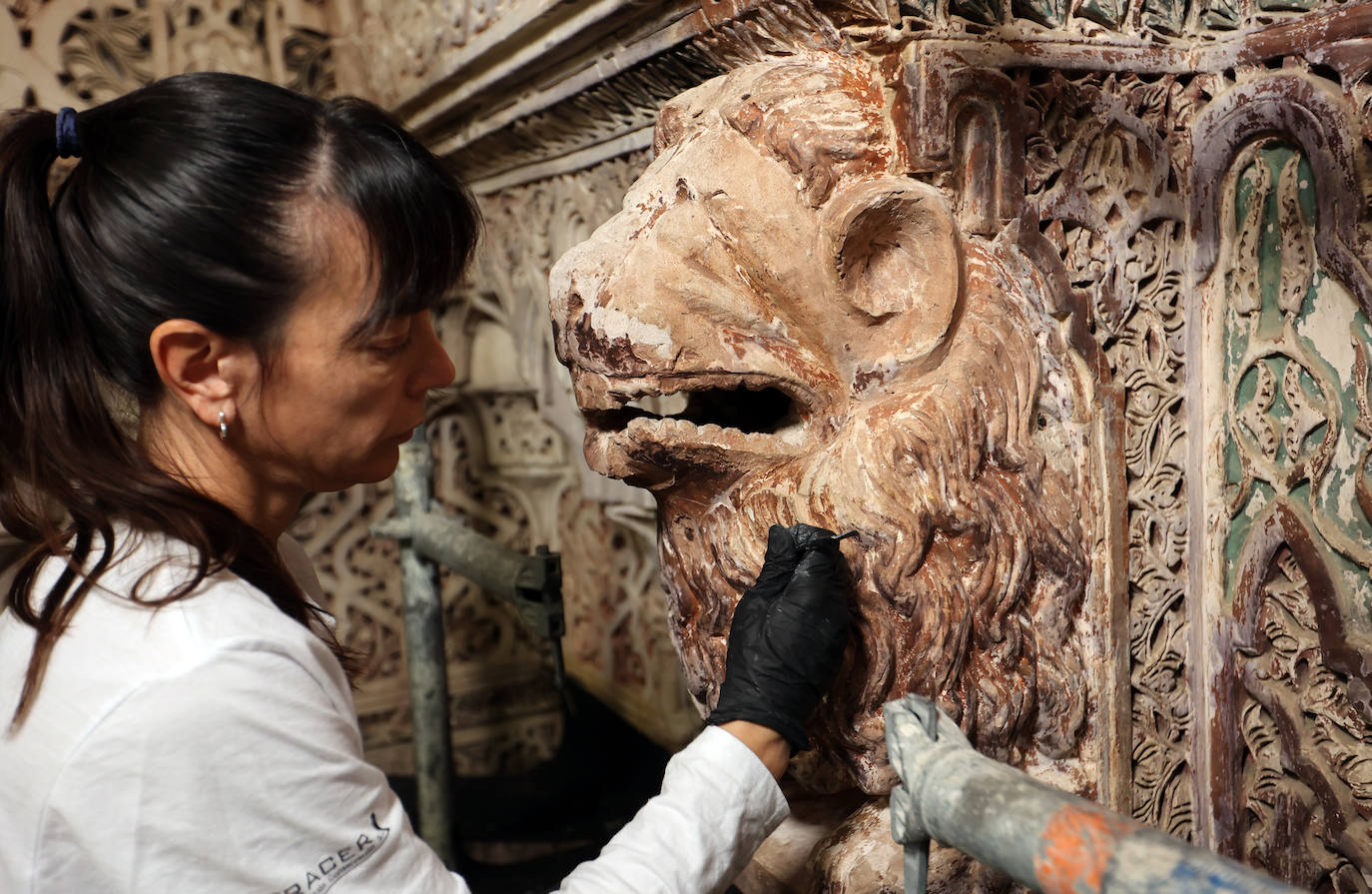 ABC en la restauración de la Capilla Real de la Mezquita-Catedral de Córdoba, en imágenes