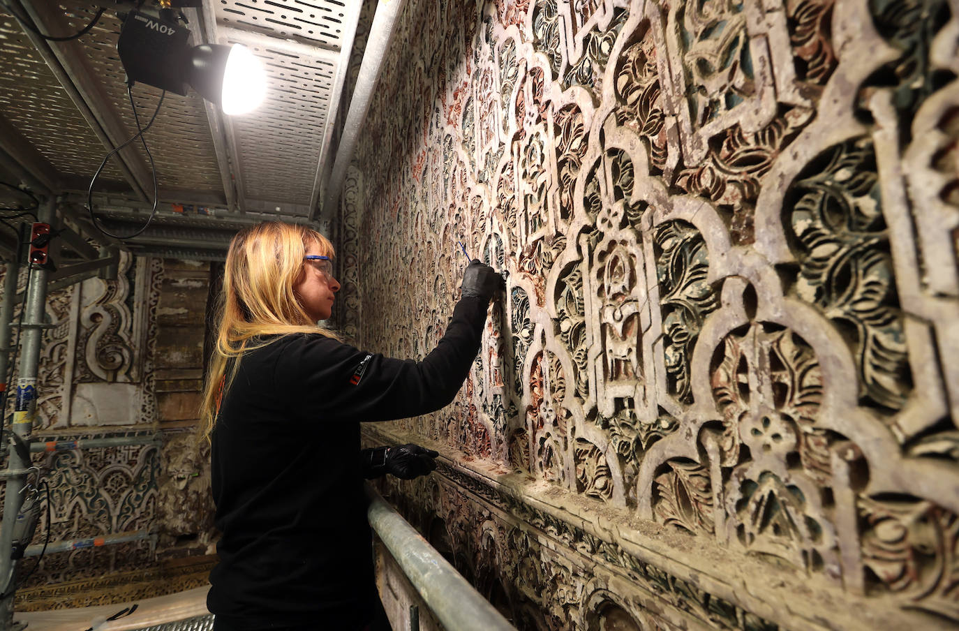 ABC en la restauración de la Capilla Real de la Mezquita-Catedral de Córdoba, en imágenes